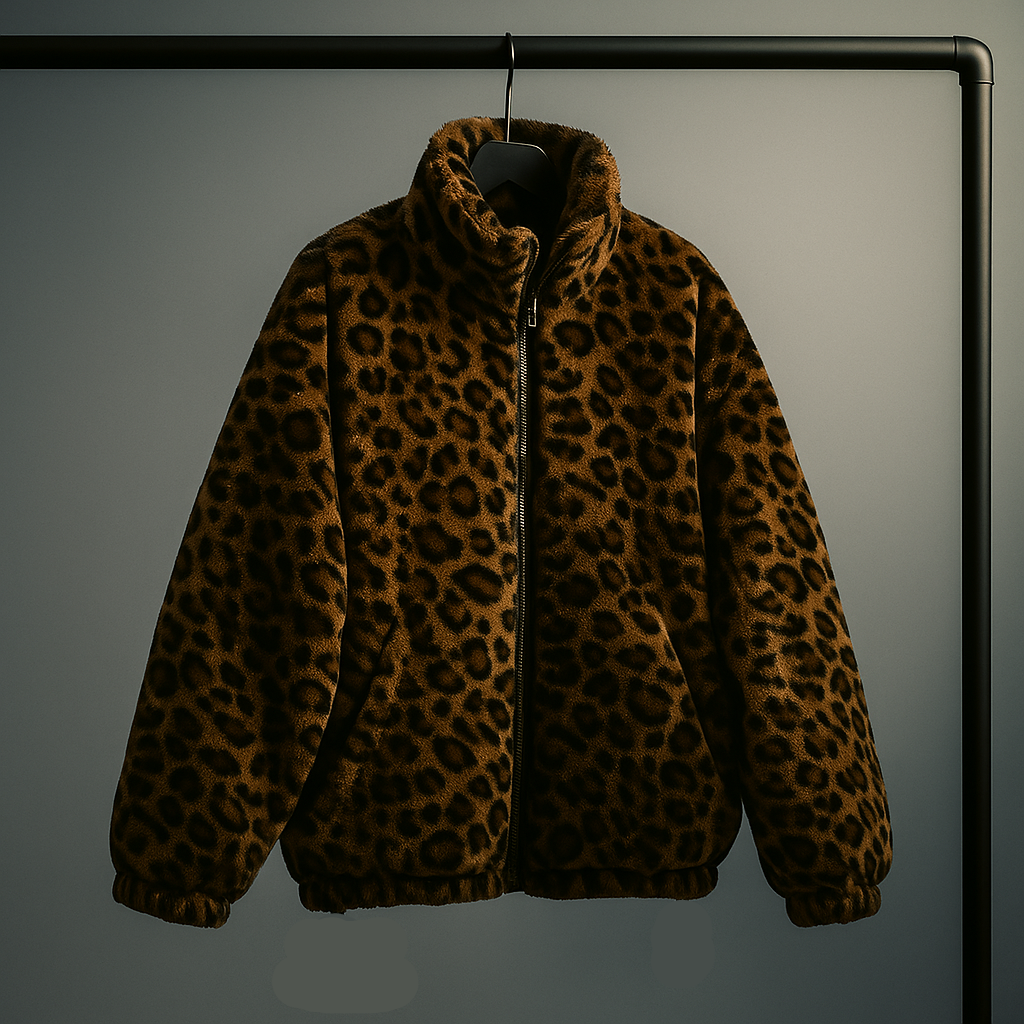 Savara Leapord Print Jacket