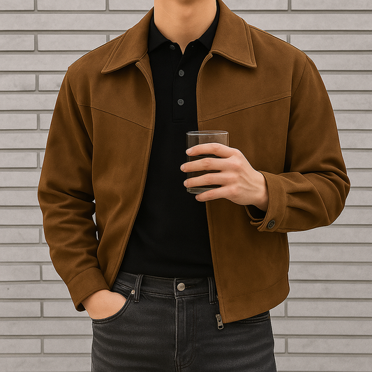 The Prescott Suede Vintage Jacket