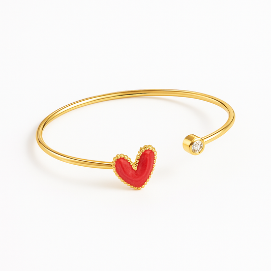 Open Hearts Bracelet