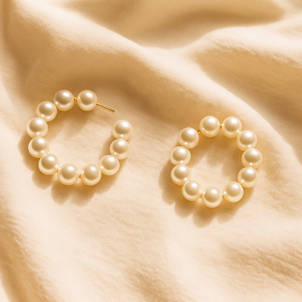 No Pierce Pearl Earring Cuffs