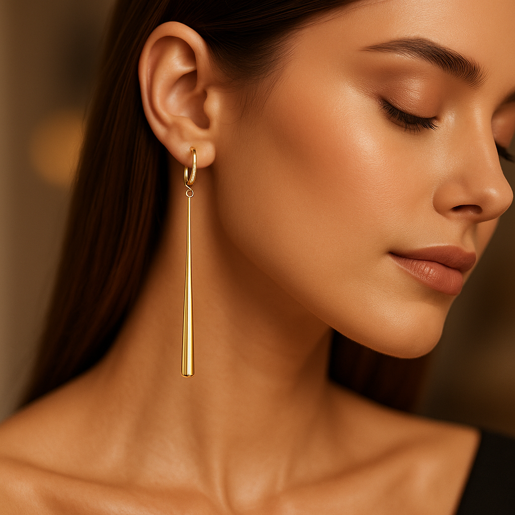 Lustre Droplet Earrings