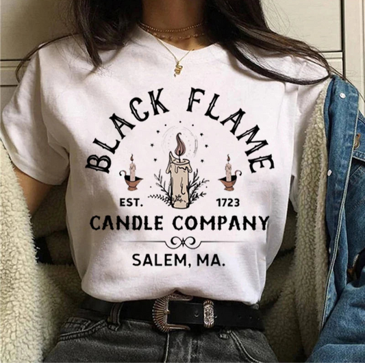 Black Flame Candle Company Graphic Tee