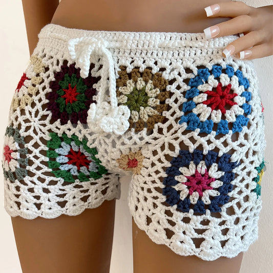 Cali Coast Crochet Shorts
