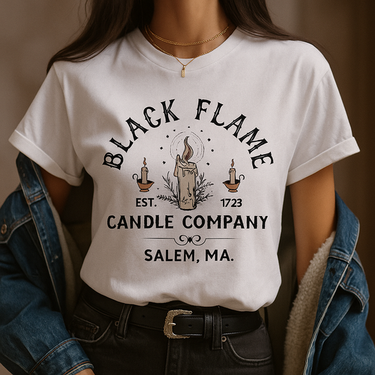Black Flame Candle Company Graphic Tee