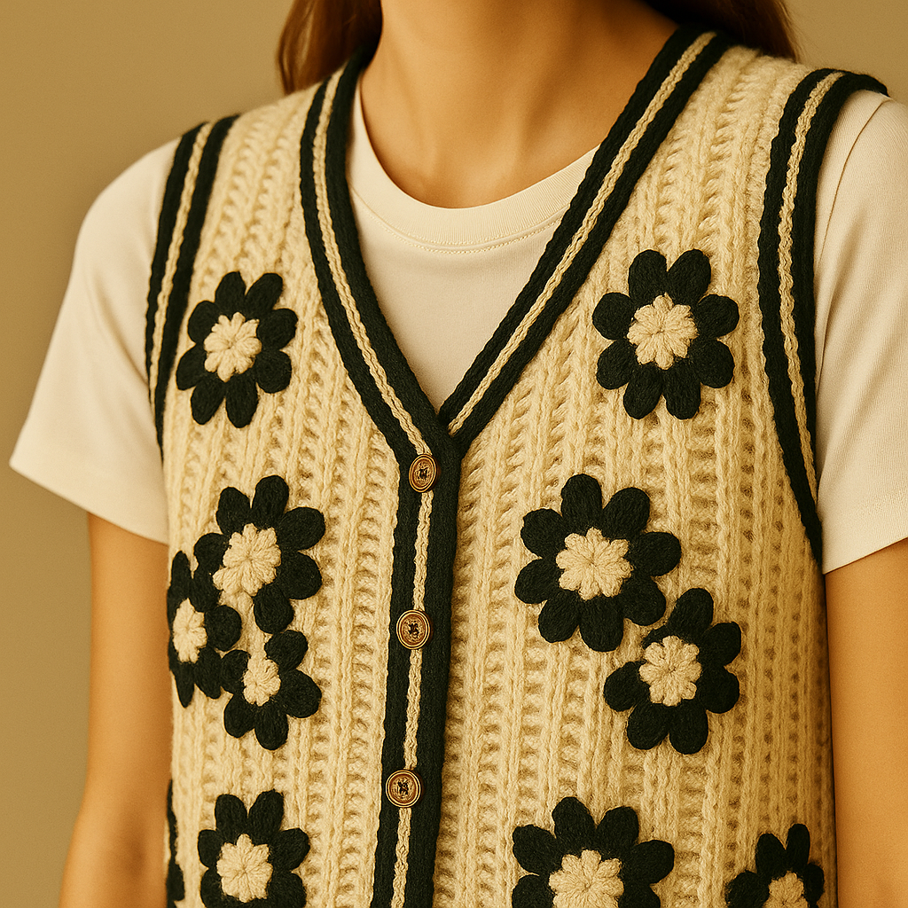 Lunaria Crochet Vest