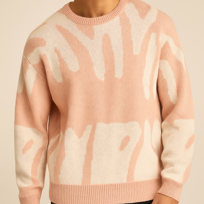 The Frosted Strokes Sweater