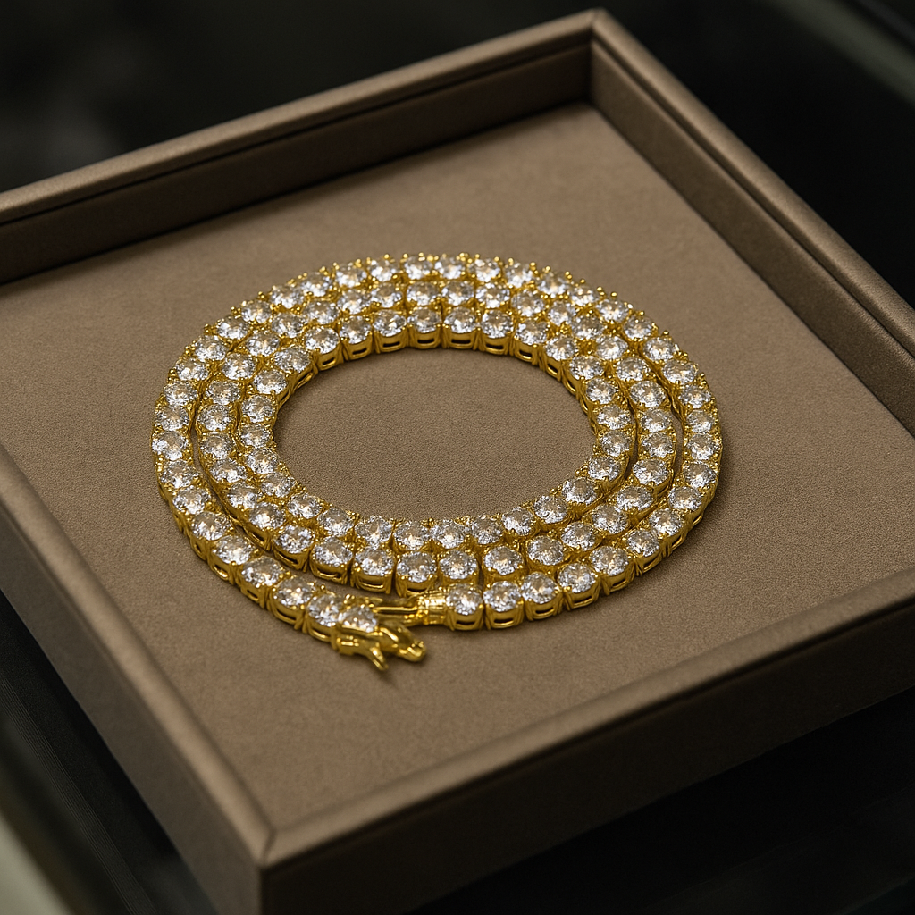 The Eternal Tennis Diamond Necklace