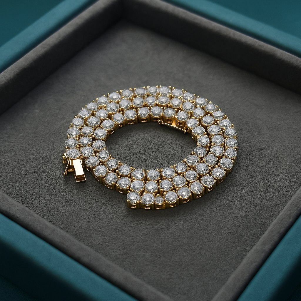 The Eternal Tennis Diamond Necklace