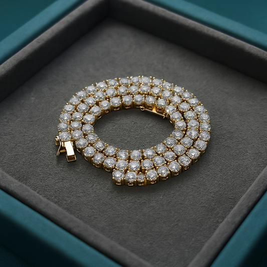 The Eternal Tennis Diamond Necklace