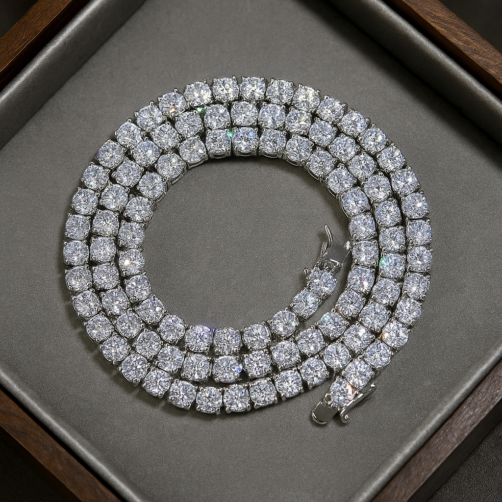 The Eternal Tennis Diamond Necklace