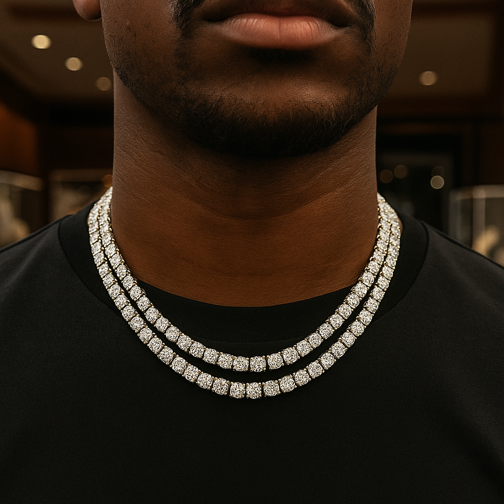 The Eternal Tennis Diamond Necklace