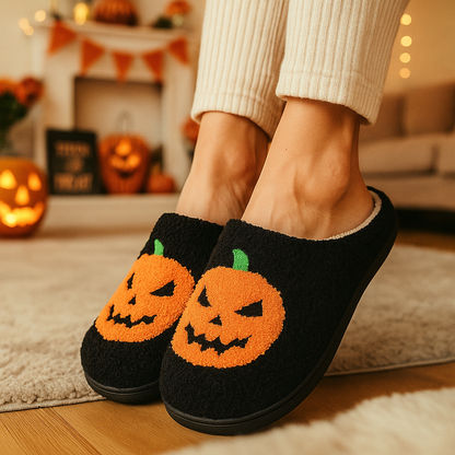 The Haunted Harvest Slippers