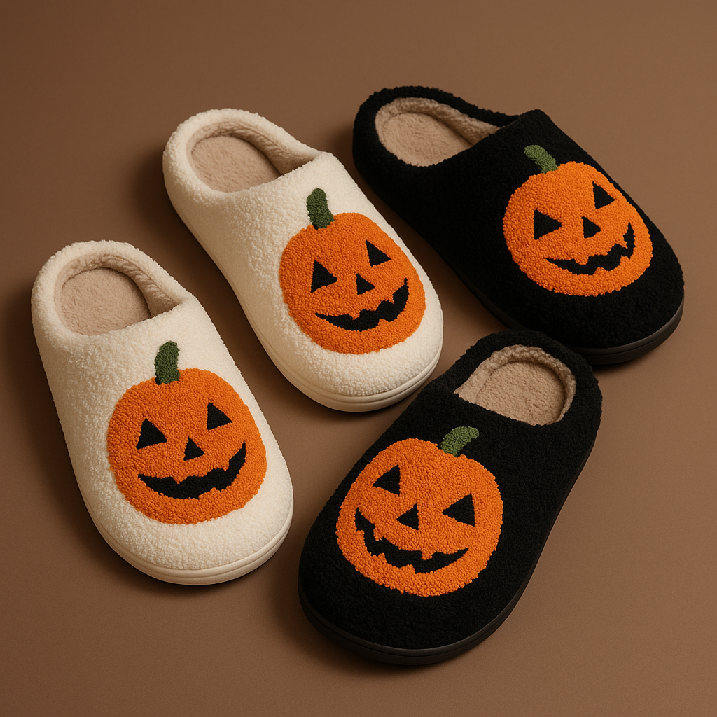 The Haunted Harvest Slippers
