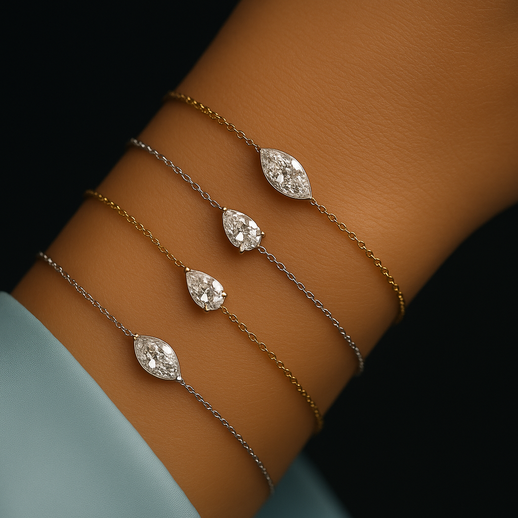 Open Hearts Collection - GRA Certified Women's Bracelets