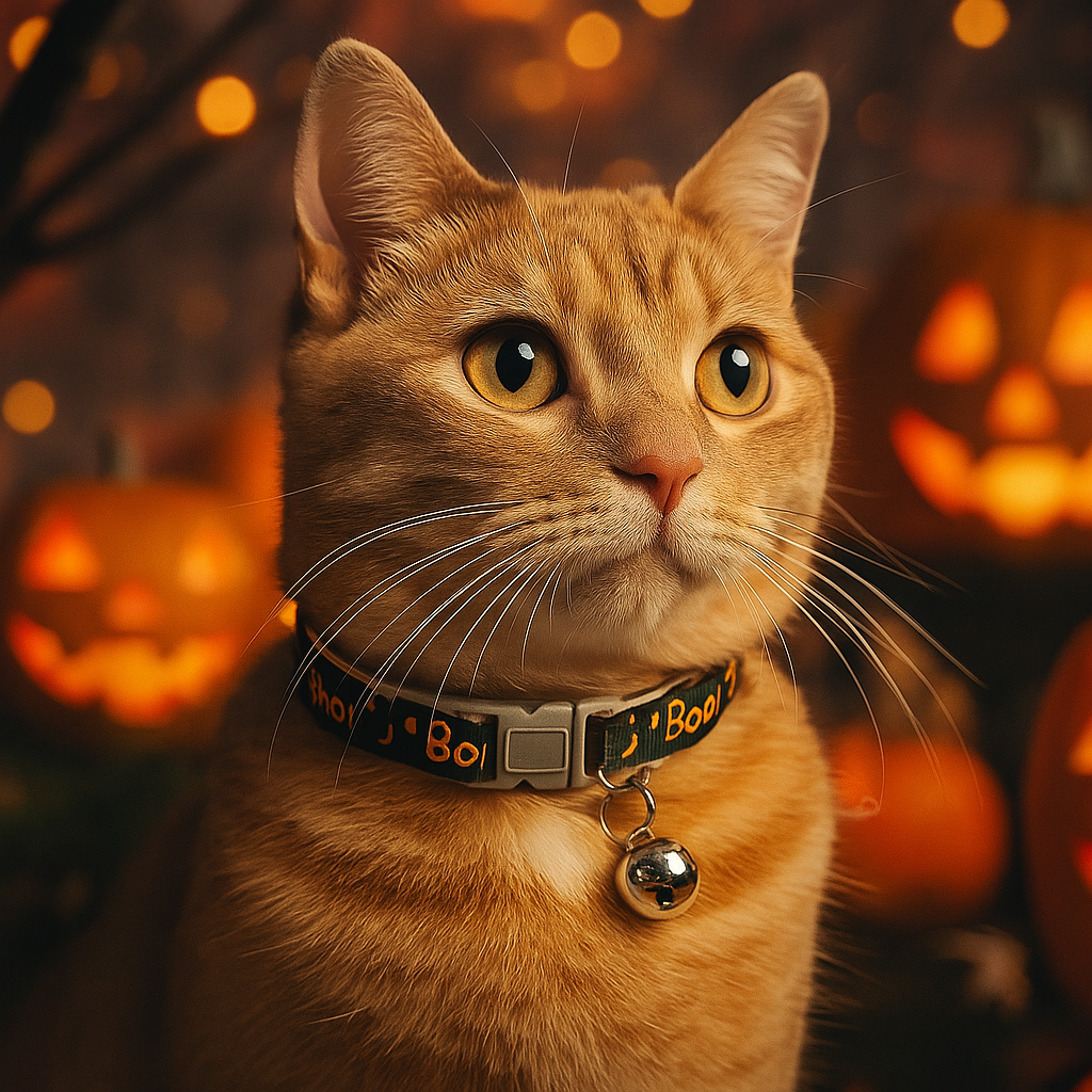 Spooky Whiskers Halloween Collar Collection