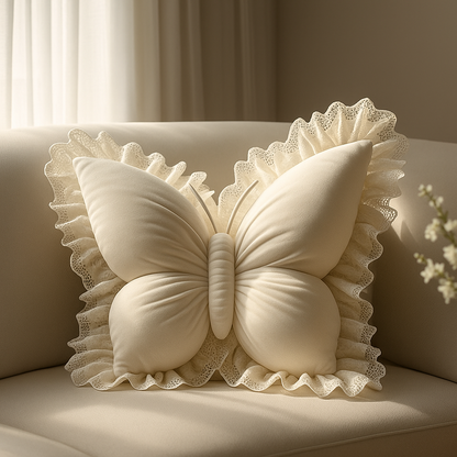 The Aurelia Cushion Butterfly Pillow