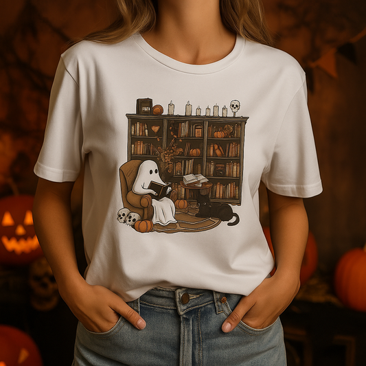 Ghost Librarian Tee