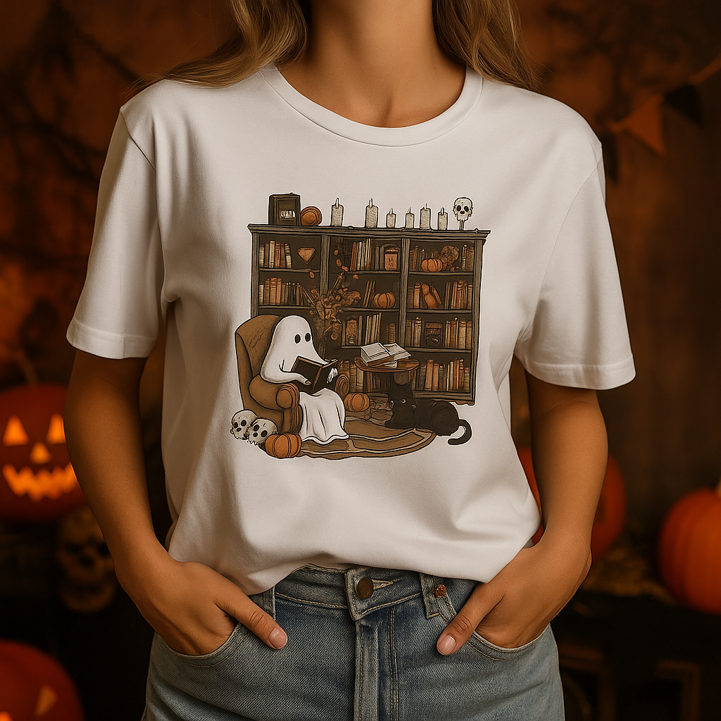 Ghost Librarian Tee