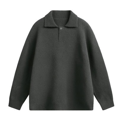 Richmond Heavyweight Half Fleece Sweater