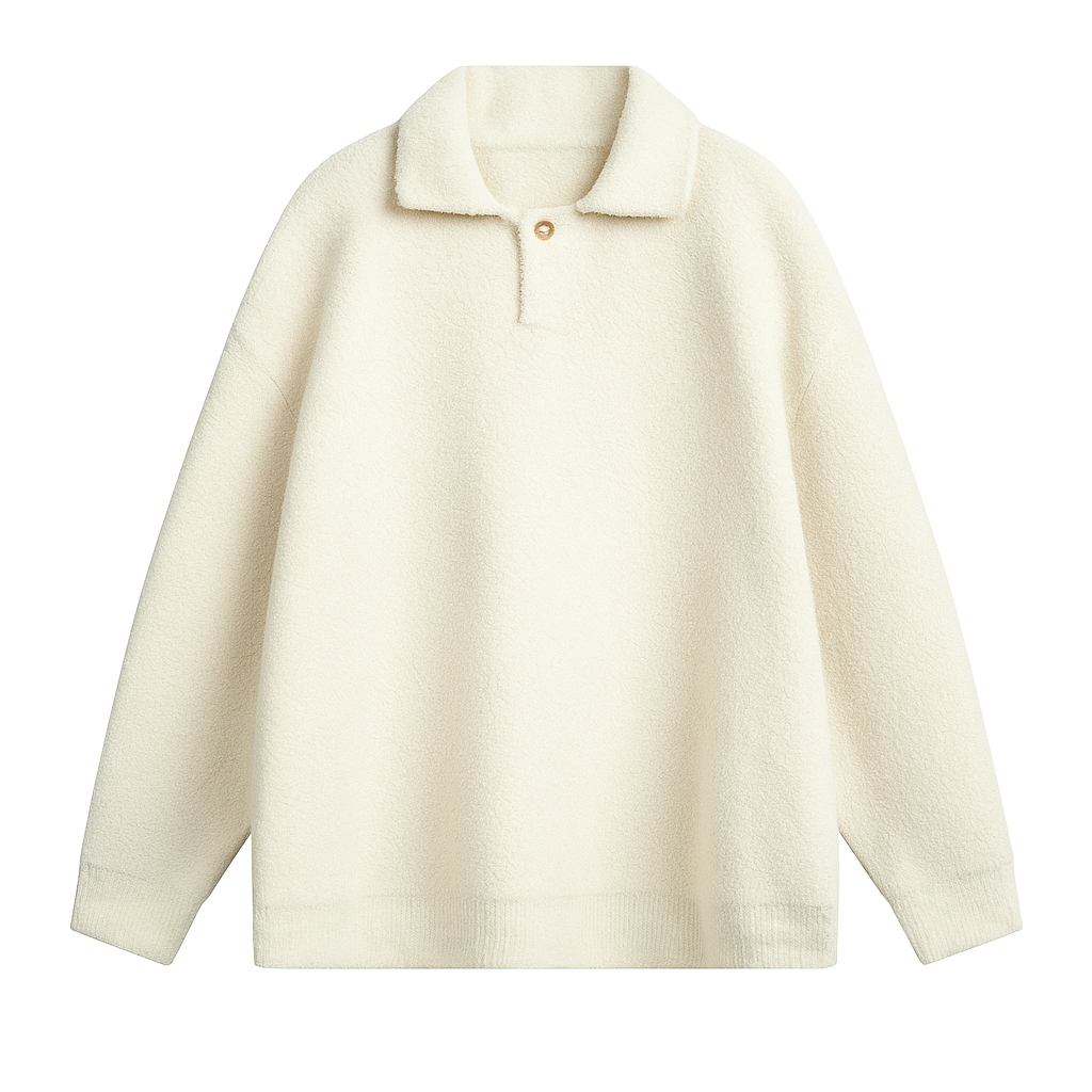 Richmond Heavyweight Half Fleece Sweater