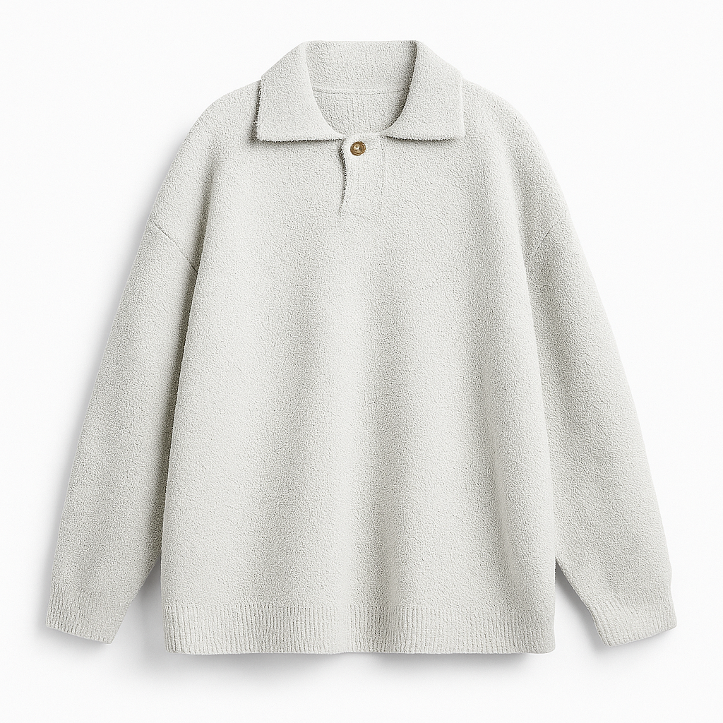 Richmond Heavyweight Half Fleece Sweater