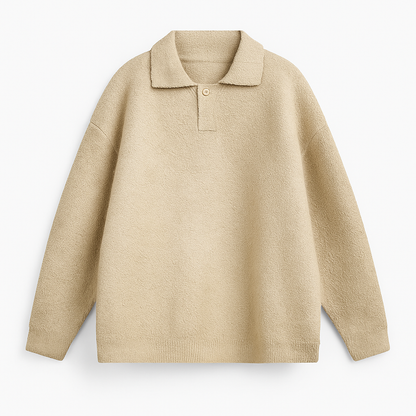 Richmond Heavyweight Half Fleece Sweater