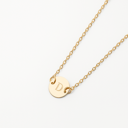 Golden Mark Initial Bracelet