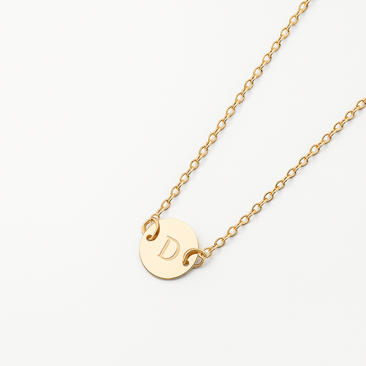 Golden Mark Initial Bracelet