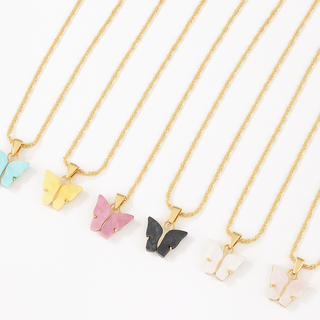 Flutter Charm Necklace