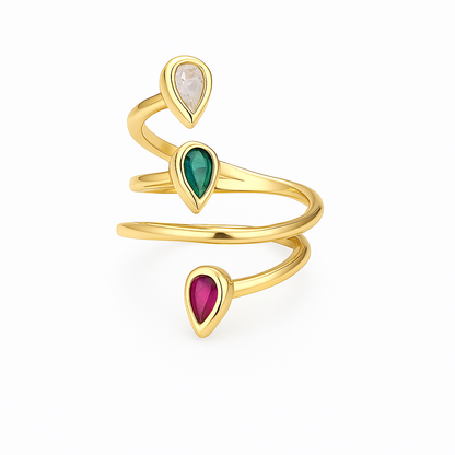 Seraphine Spiral Ring