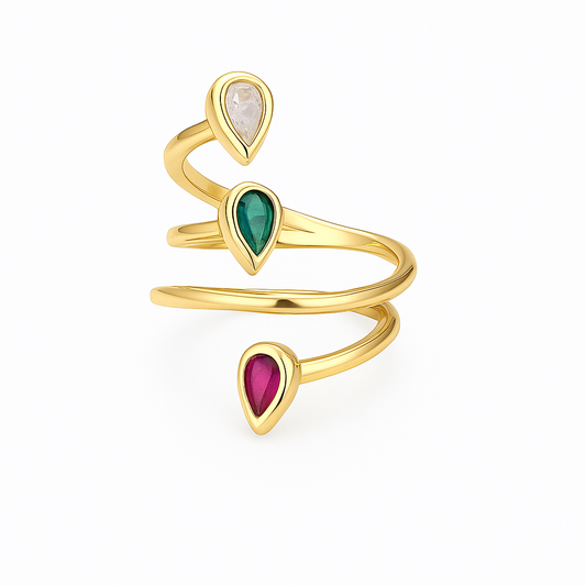 Seraphine Spiral Ring