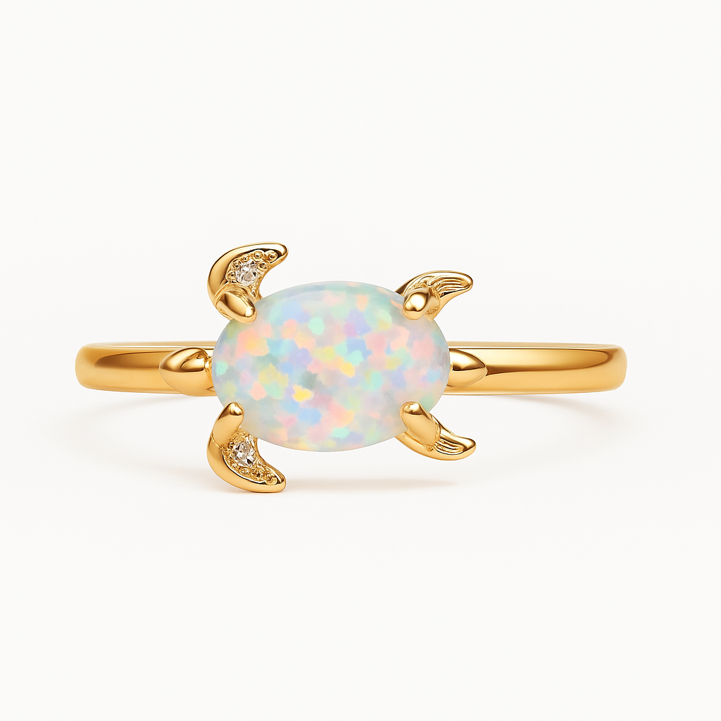 Sea Opal Ring