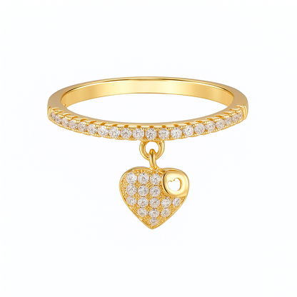 Eterna Heart Charm Ring