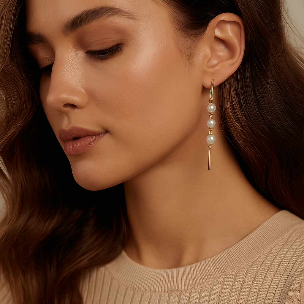 Clutch Your Pearls Earrings