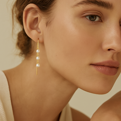 Clutch Your Pearls Earrings