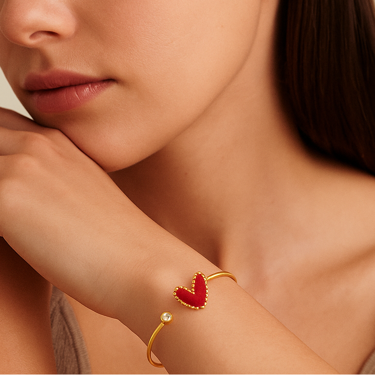 Open Hearts Bracelet