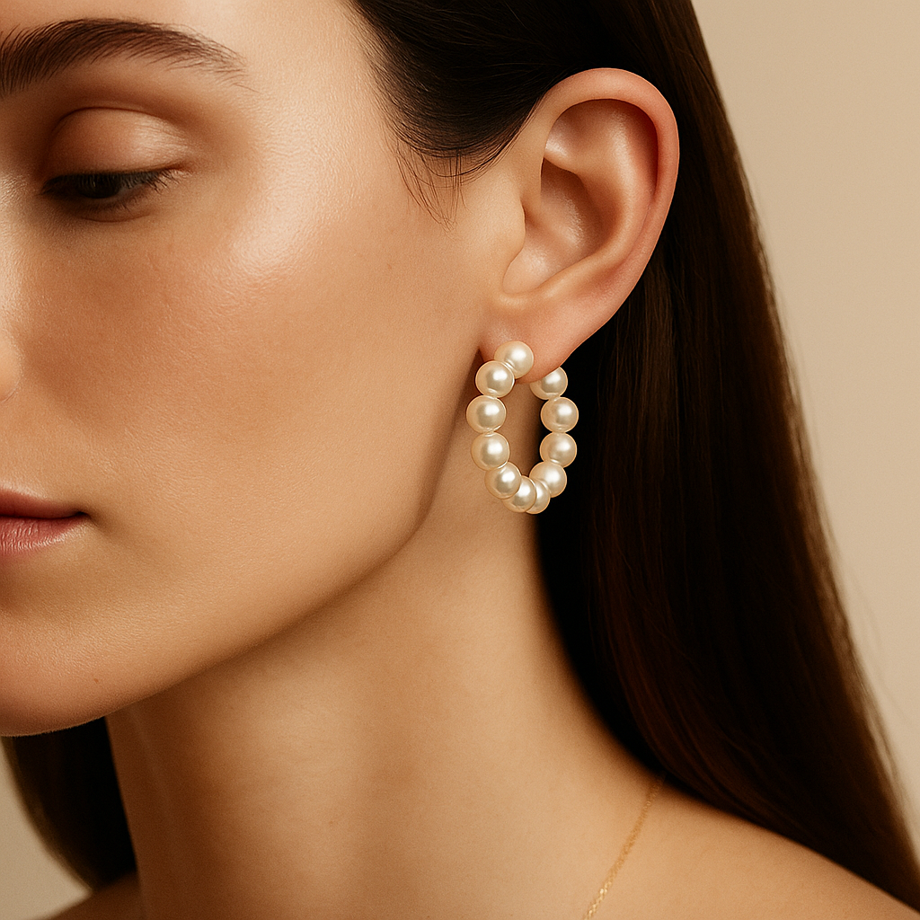 No Pierce Pearl Earring Cuffs