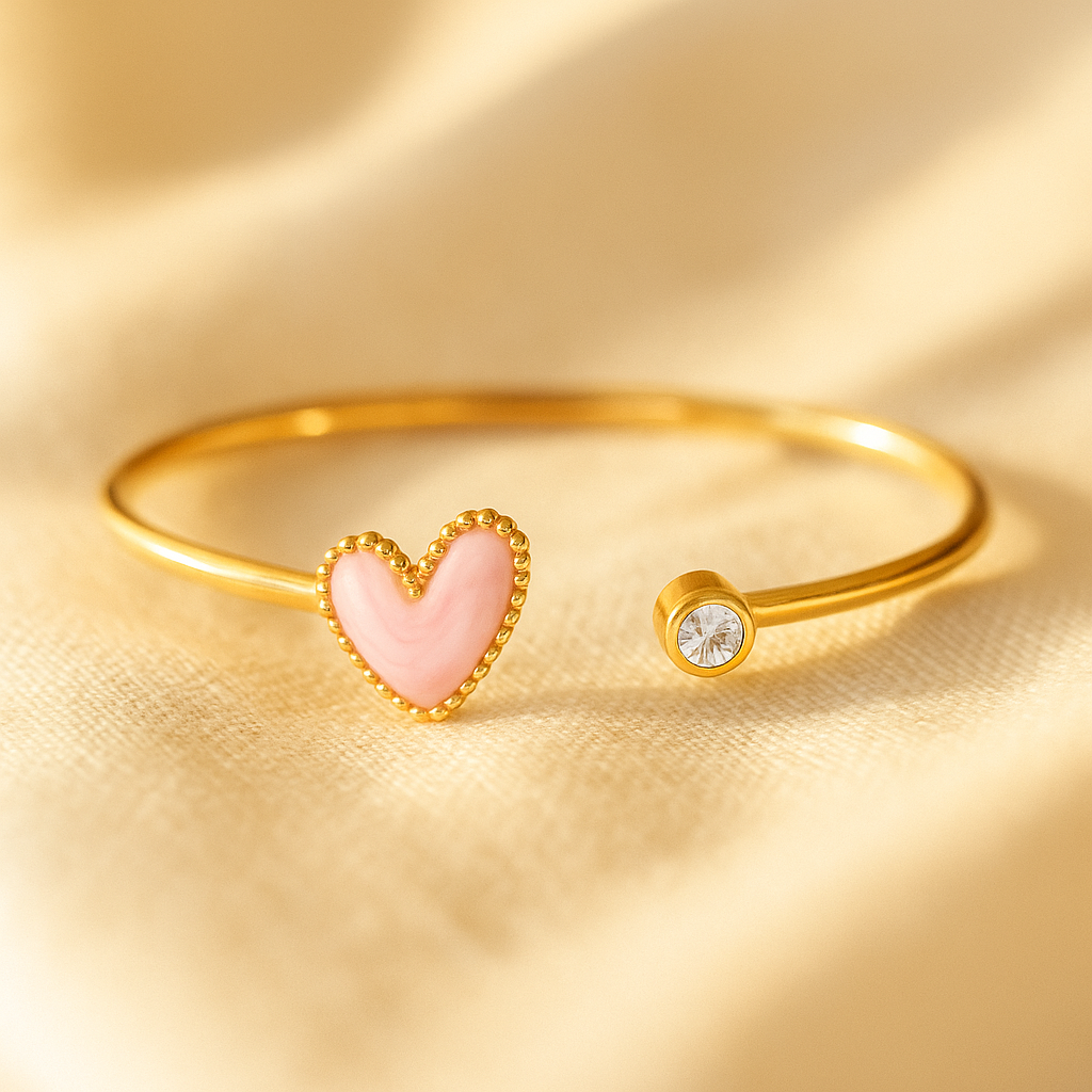 Open Hearts Bracelet