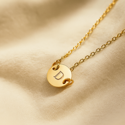 Golden Mark Initial Bracelet