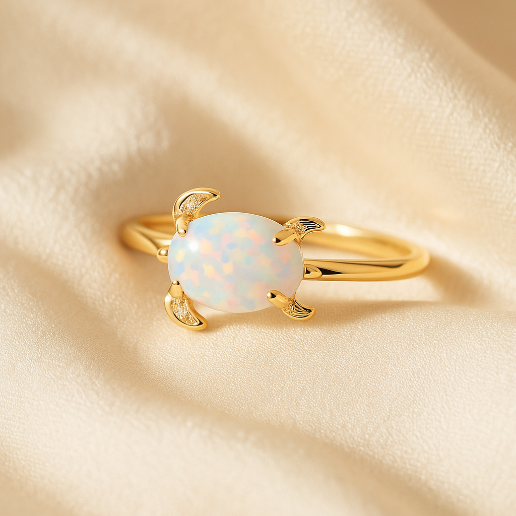 Sea Opal Ring