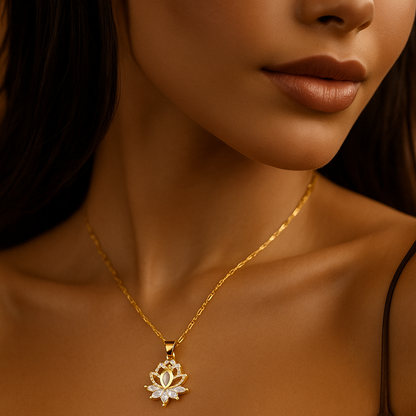 Lotus Necklace
