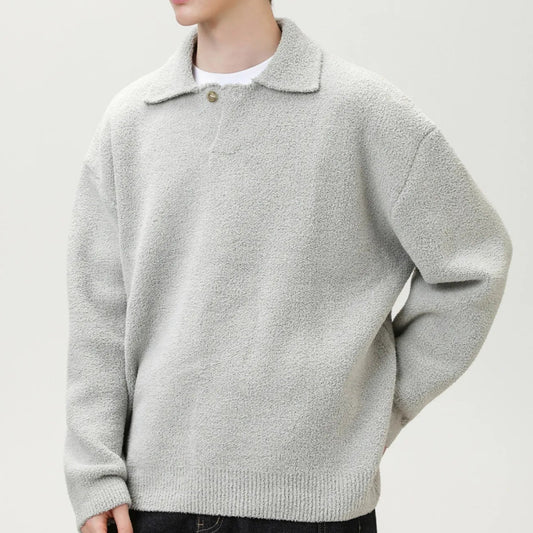 Richmond Heavyweight Half Fleece Sweater