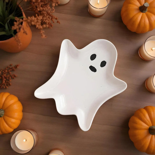 Charmed Ghost Ceramic Tray