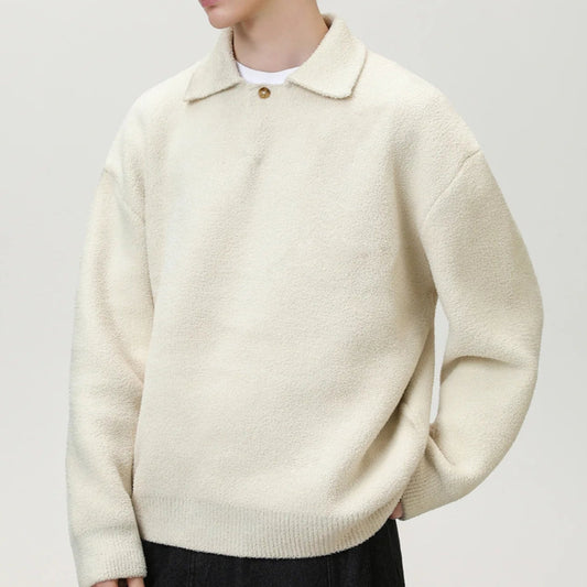 Richmond Heavyweight Half Fleece Sweater