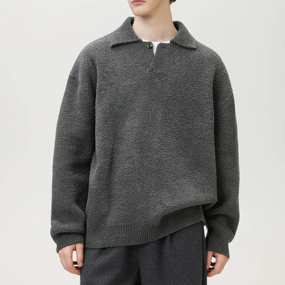 Richmond Heavyweight Half Fleece Sweater