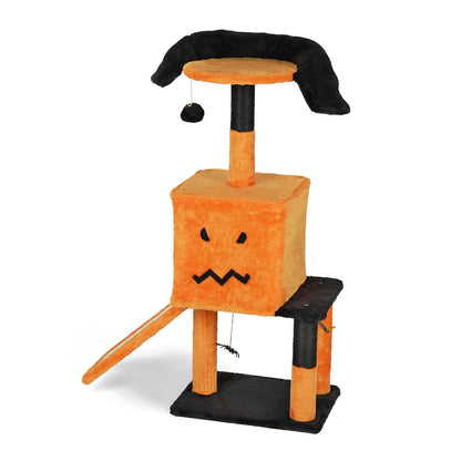 The Cat-o’-Lantern Cat Condo