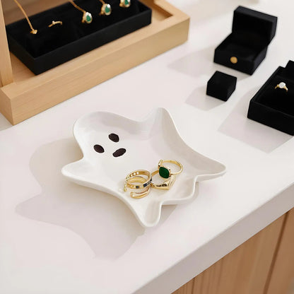 Charmed Ghost Ceramic Tray