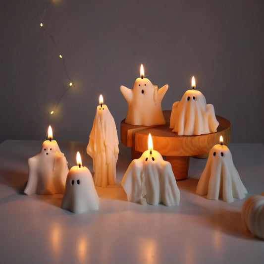 Happy Haunt Ghost Candles