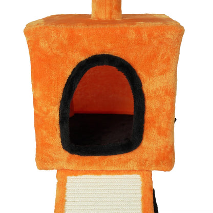 The Cat-o’-Lantern Cat Condo