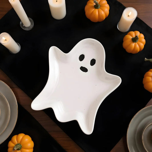 Charmed Ghost Ceramic Tray